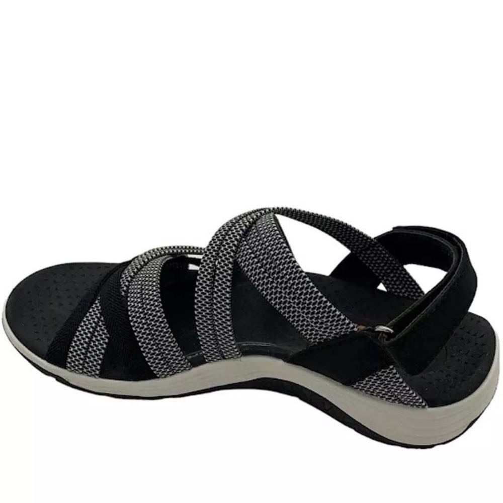Skechers Washable Reggae Cup Sport Sandals Smitten By You Black